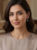 نیم ست نقره دخترانه مدل ۰۲۰