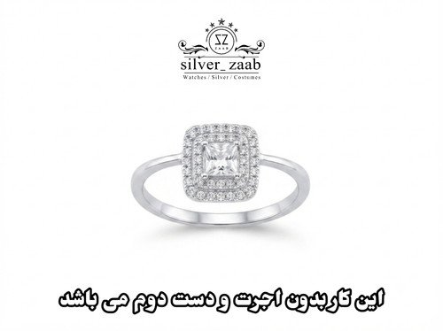 انگشتر نقره زنانه مدل ۱۷۴