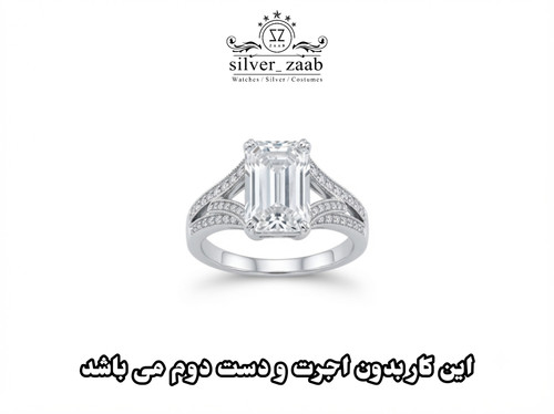 انگشتر نقره زنانه مدل ۱۷۶